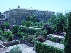 Castle of Carlos V in Alhambra
